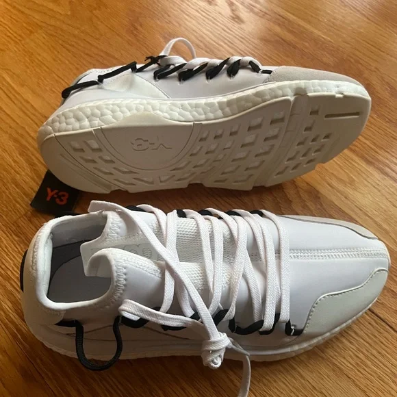 adidas gazelle silver green womens Y-3: Yohji Yamamoto Kazuhuna Sneakers – Stush Fashionista main image 0